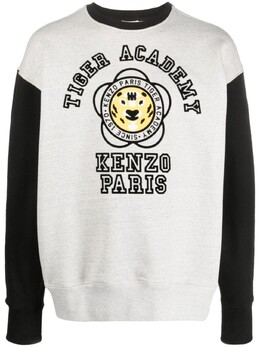 Kenzo: Серая толстовка 