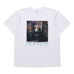 Supreme: Белая футболка  King of New York