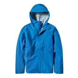 The North Face: Голубая куртка 