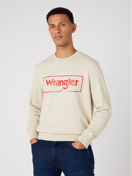 Wrangler: Бежевая толстовка 