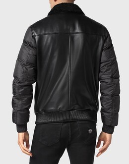 Philipp Plein: Кожаная куртка 