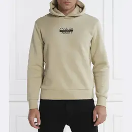 Calvin Klein: Жёлтая толстовка 