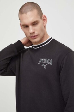 PUMA: Чёрная толстовка 