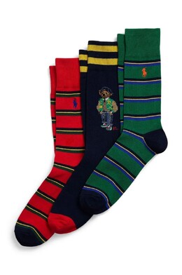 Polo Ralph Lauren: Серые носки 