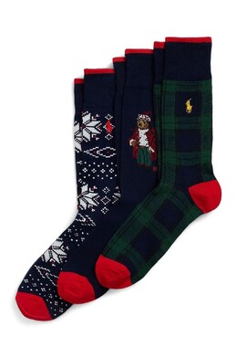 Polo Ralph Lauren: Серые носки 
