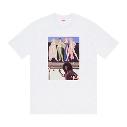 Supreme: Серая футболка 