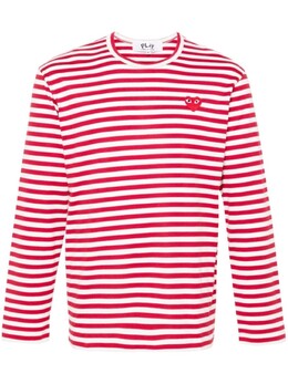 Comme des Garçons: Футболка в полоску 
