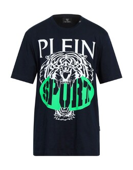 Plein Sport: Синяя футболка 