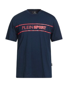 Plein Sport: Синяя футболка 