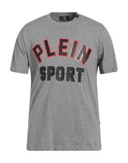 Plein Sport: Серая футболка 