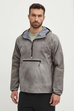 The North Face: Серая куртка 