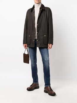 Barbour: Зелёная куртка  Ashby