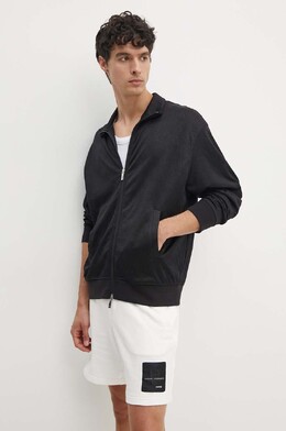 Armani Exchange: Чёрная толстовка 