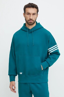 Adidas Originals: Зелёная толстовка 