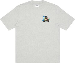 Palace: Серая футболка 