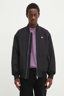Tommy Jeans: Чёрная куртка 