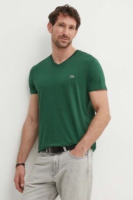 Lacoste: Зелёная футболка 