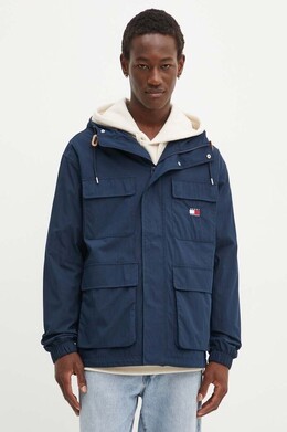 Tommy Jeans: Тёмная куртка 