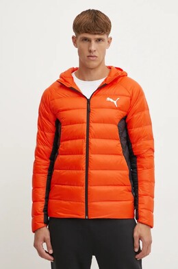 PUMA: Оранжевый пуховик 