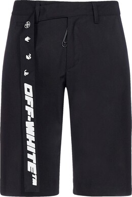 Off-White: Шорты  Industrial Belt с поясом