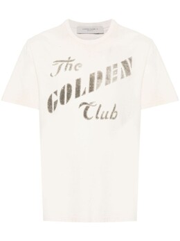 Golden Goose: Футболка с принтом 