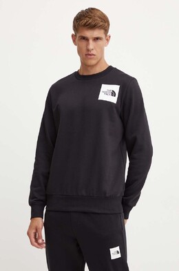 The North Face: Чёрная толстовка  Fine