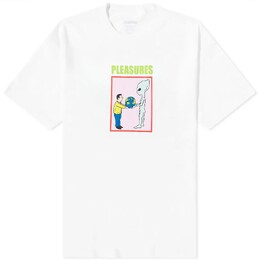 Pleasures: Белая футболка 