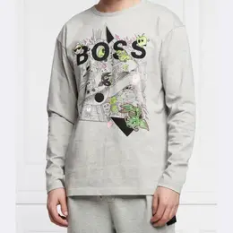 BOSS: Серая толстовка 