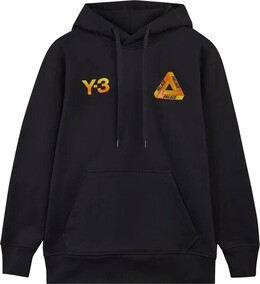 Y-3: Чёрная толстовка 