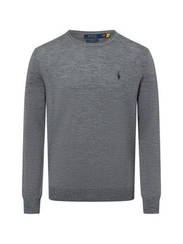 Polo Ralph Lauren: Серый свитер 