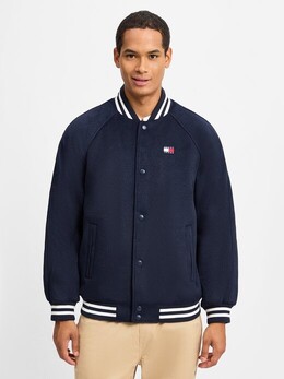 Tommy Jeans: Синяя куртка 