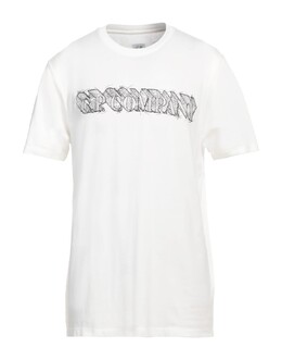 C.P. Company: Белая футболка 