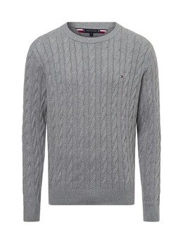 Tommy Hilfiger: Серый свитер 