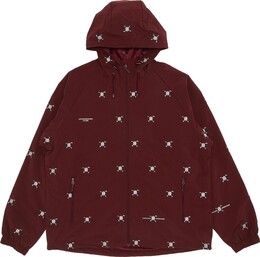 Supreme: Бордовая куртка 