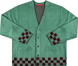 Supreme: Зелёный кардиган 
