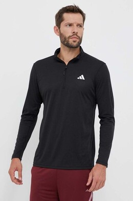Adidas: Чёрная толстовка  Essentials