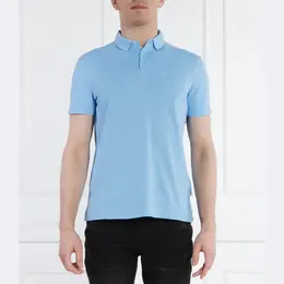 Armani Exchange: Синяя рубашка 