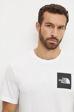 The North Face: Белая футболка  Fine