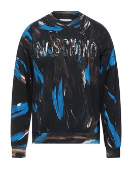 Moschino: Чёрная толстовка 