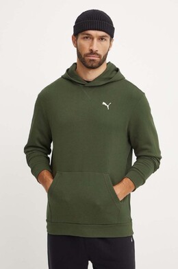 PUMA: Зелёная толстовка 