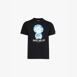 A BATHING APE: Футболка с принтом 