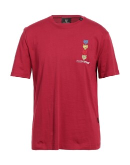 Plein Sport: Бордовая футболка 