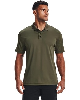Under Armour: Зелёное поло 