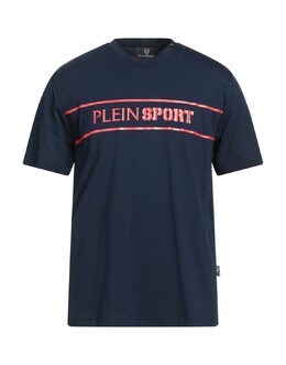 Plein Sport: Синяя футболка 