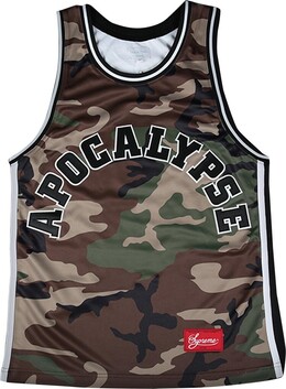 Supreme: Коричневая футболка 