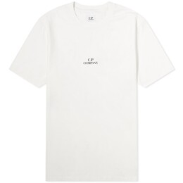 C.P. Company: Белая футболка 