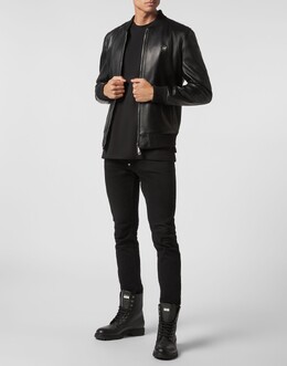 Philipp Plein: Кожаная куртка 