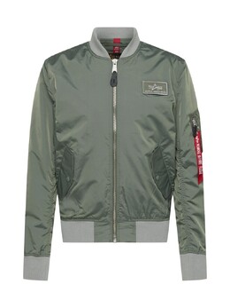 Alpha Industries: Куртка цвета хаки 