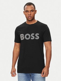 BOSS: Чёрная футболка 