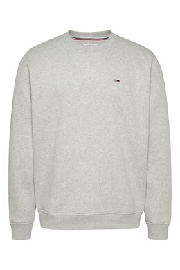 Tommy Jeans: Серый свитер 
